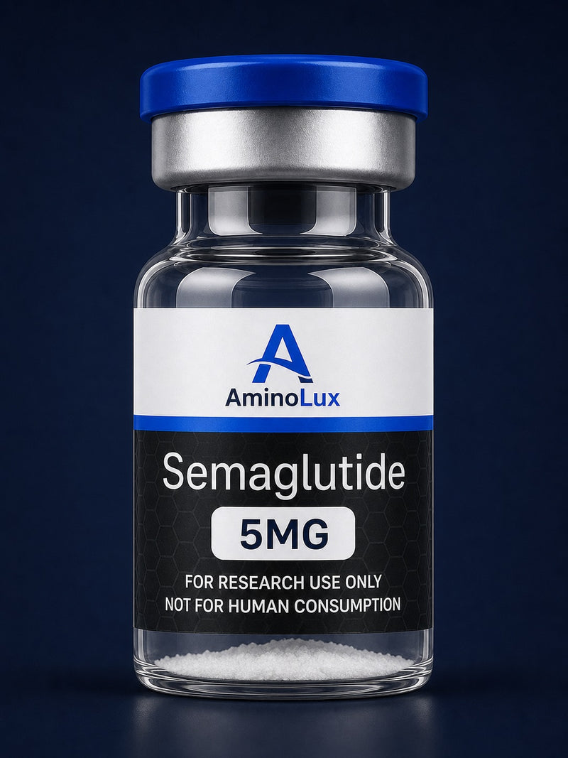 Semaglutide research vial - AminoLux